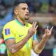 Rodrigo comemora seu gol do Brasil na Copa do Mundo de futebol de Areia