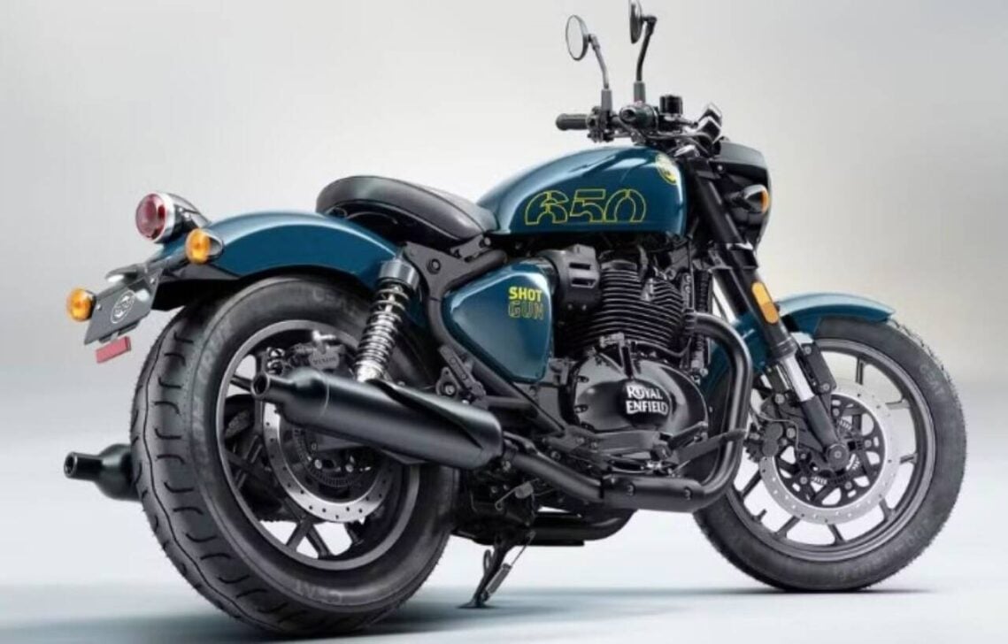 Royal Enfield Shotgun 650 2026 Plasma Blue