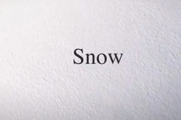 Snow