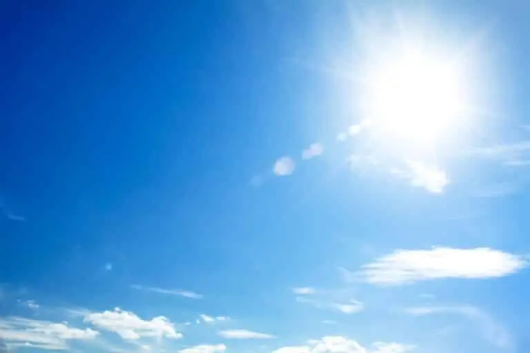 Sol, calor