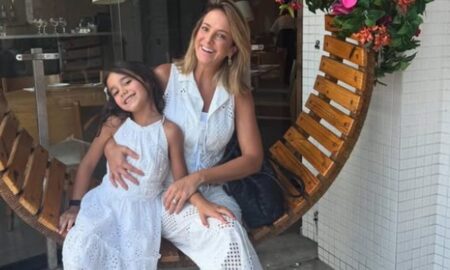Ticiane Pinheiro e filha Manu