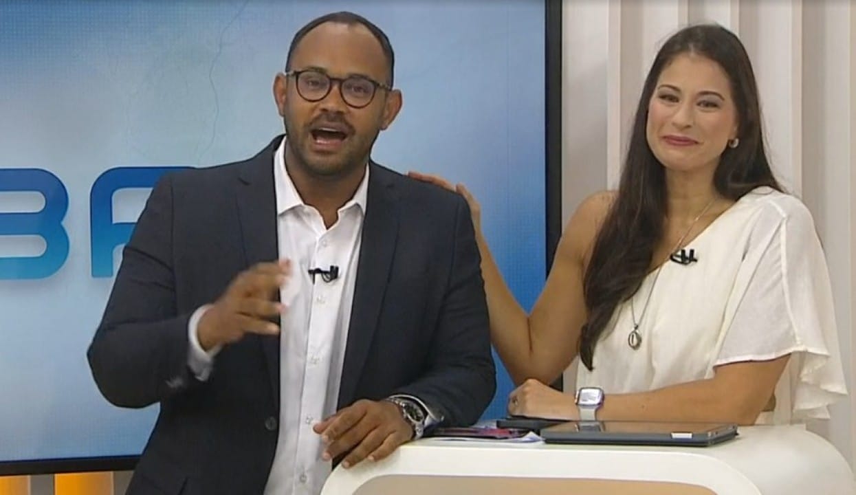Vanderson Nascimento e Jessica Senra