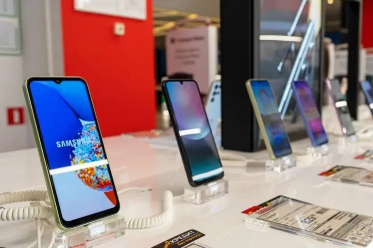 Vitrine de telefones