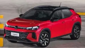 Volkswagen melancarkan SUV Tera baharu yang dikeluarkan di Taubaté dengan tumpuan pada segmen peringkat permulaan dan harga yang agresif