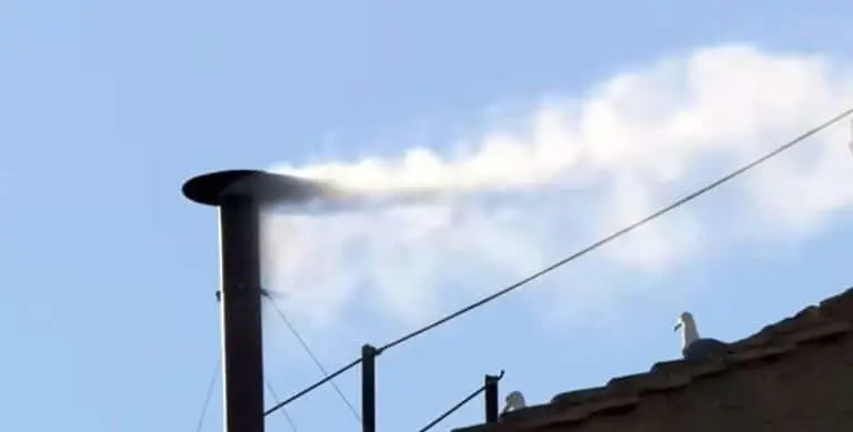 White smoke