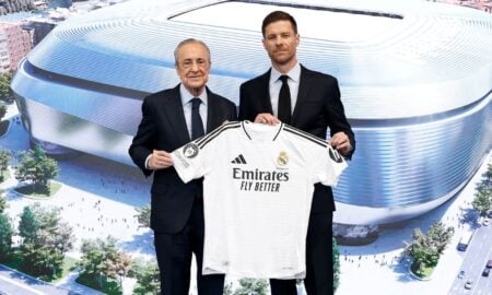 Xabi Alonso e Florentino Pérez