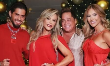 Zé Felipe, Leonardo, Poliana e Virginia