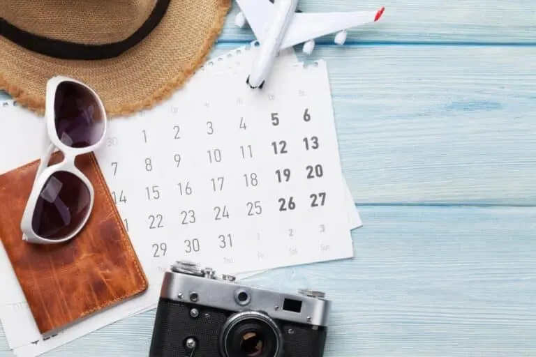 calendário de feriado