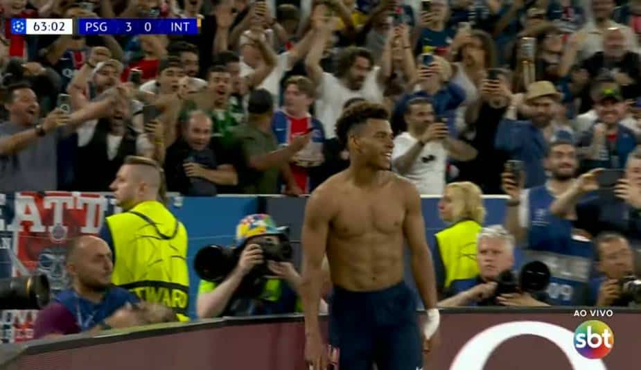 doue psg comemoração