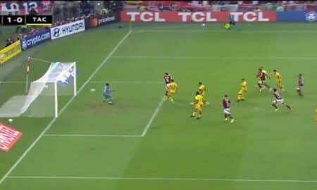gol leo pereira flamengo