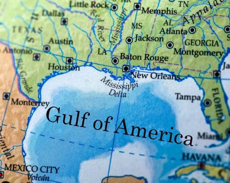 Gulf of America/Mexico