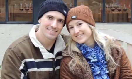 médico Luiz Antonio Garnica e a esposa, a professora Larissa Rodrigues