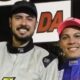 Adalberto com o amigo Paul