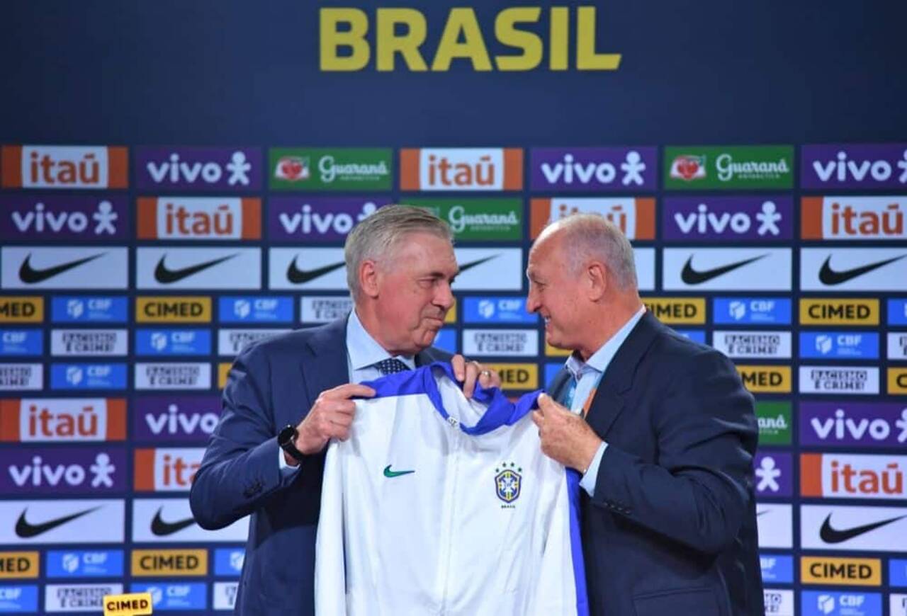 Ancelotti e Felipão