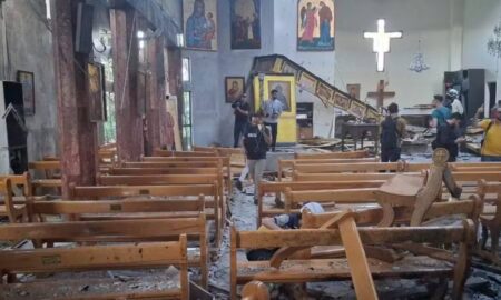 Homem-bomba do Estado Islâmico ataca Igreja Mar Elias e deixa 20 mortos