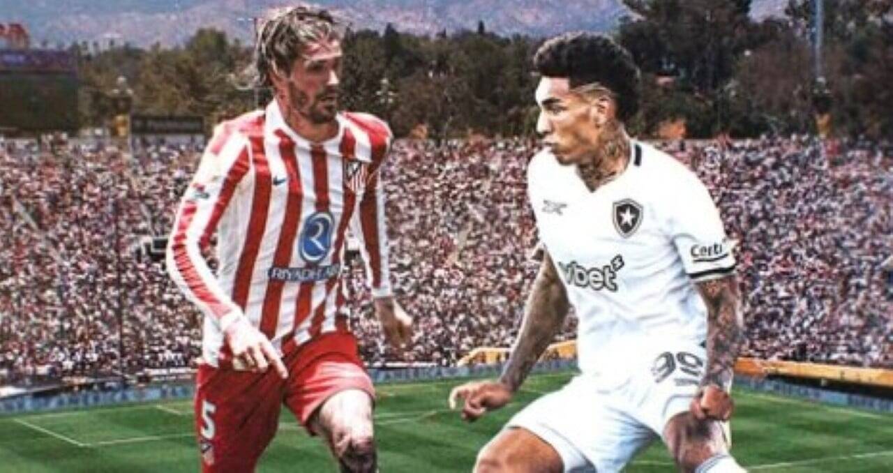 Onde assistir Atlético de Madrid x Botafogo ao vivo: escalações e detalhes do Mundial de Clubes