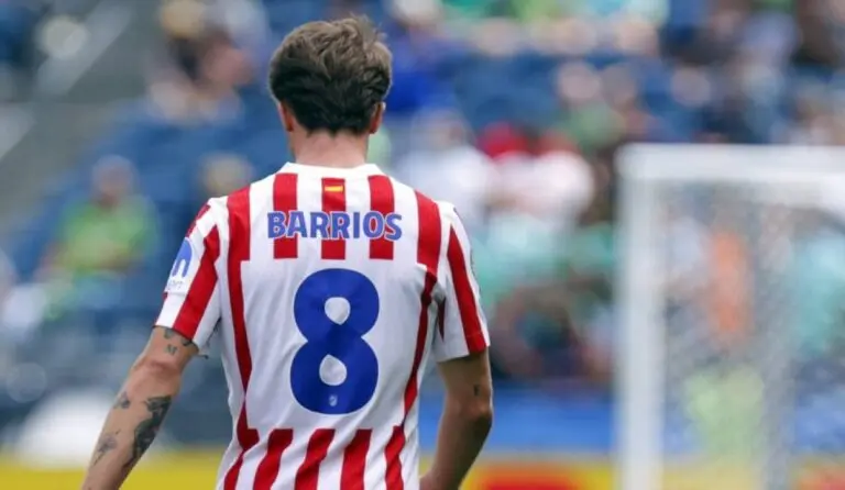 Barrios gol - Foto: x.com/Atleti/