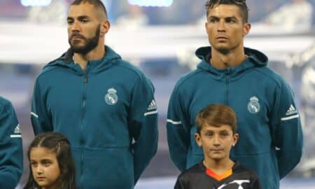 Benzema e Cristiano Ronaldo