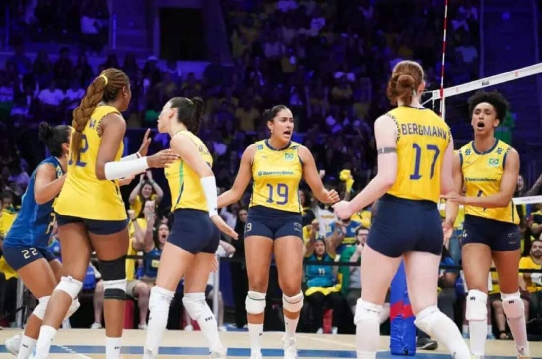 Brasil na VNL feminina
