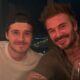 Brooklyn and David Beckham