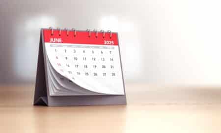 Calendário junho 2025