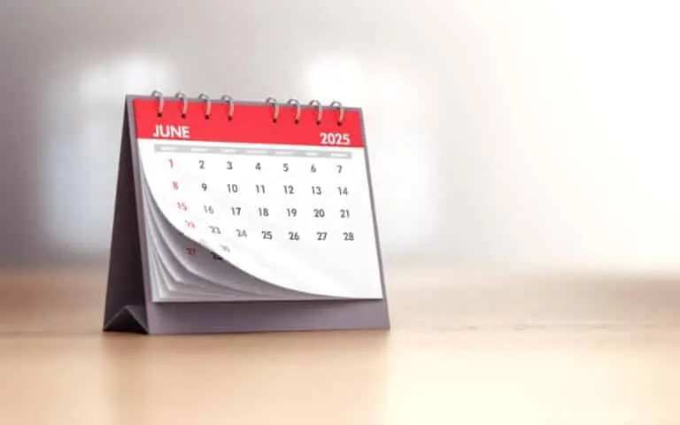 Calendário junho 2025