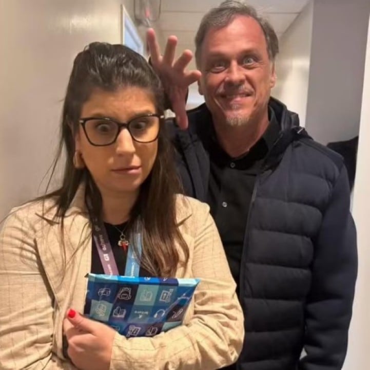 Carla Tosta e Guilherme fontes