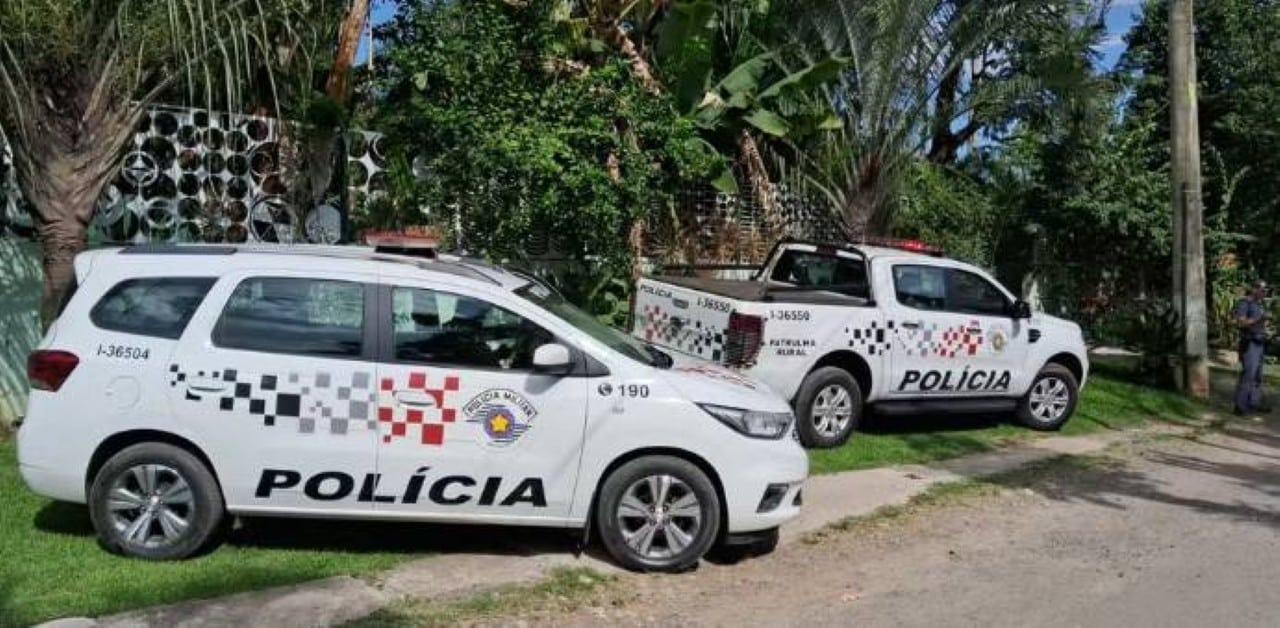 Carros da Polícia Militar em Limeira