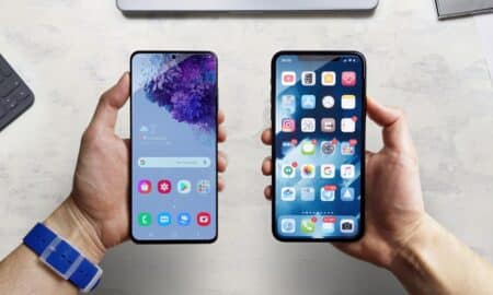Celular IOS e Celular Android