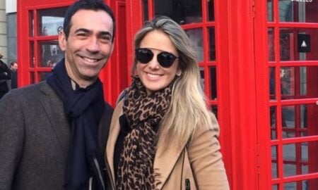 César Tralli e Ticiane Pinheiro