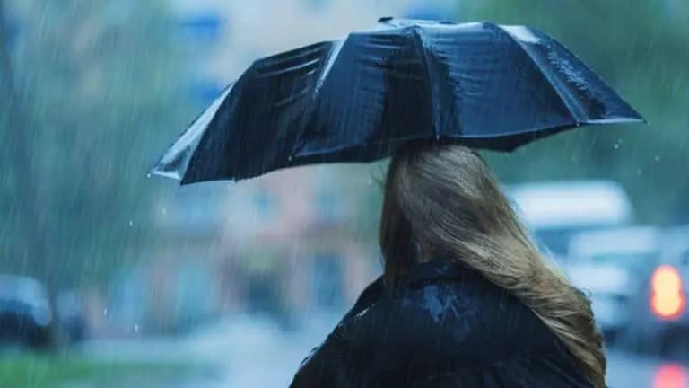 Chuva e frio