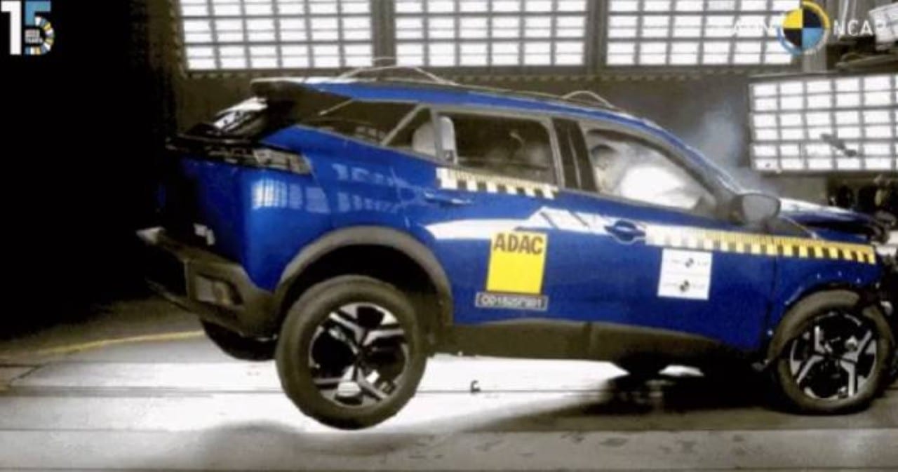 Crash-test no Peugeot 2008