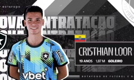 Botafogo reforça elenco com goleiro Cristhian Loor até 2028