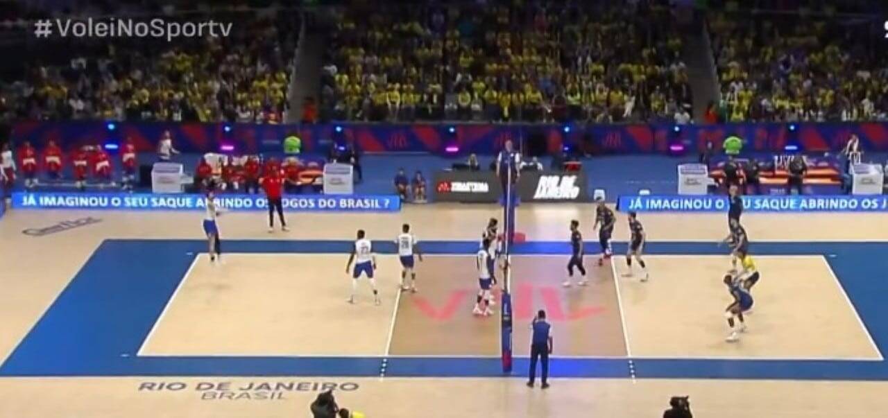 Cuba lidera Brasil por 2 sets na Liga das Nações no Maracanãzinho