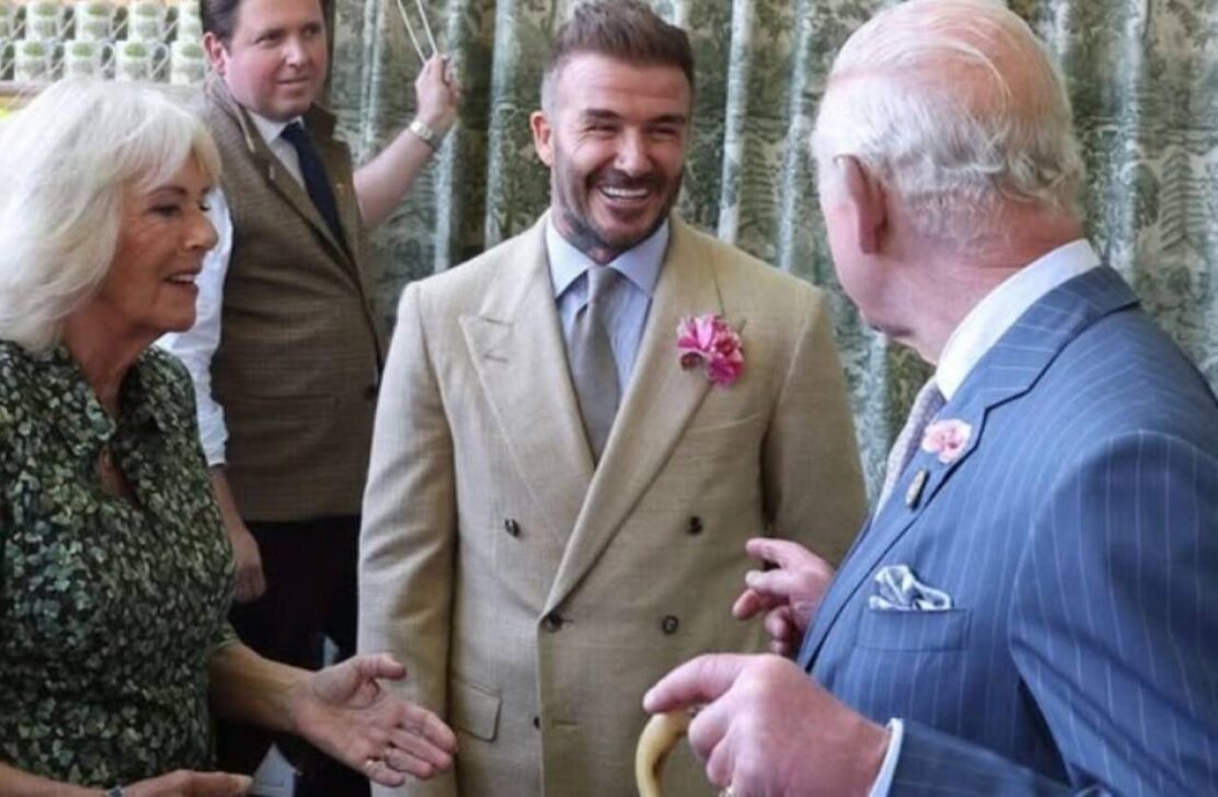 David Beckham e Rei Charles