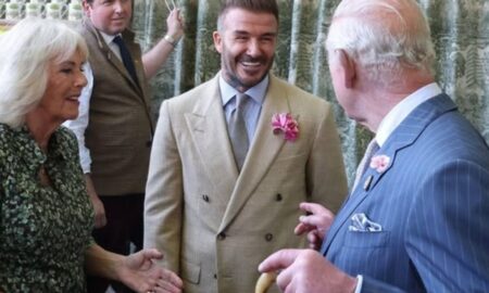 David Beckham e Rei Charles