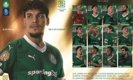 Escalação confirmada palmeiras