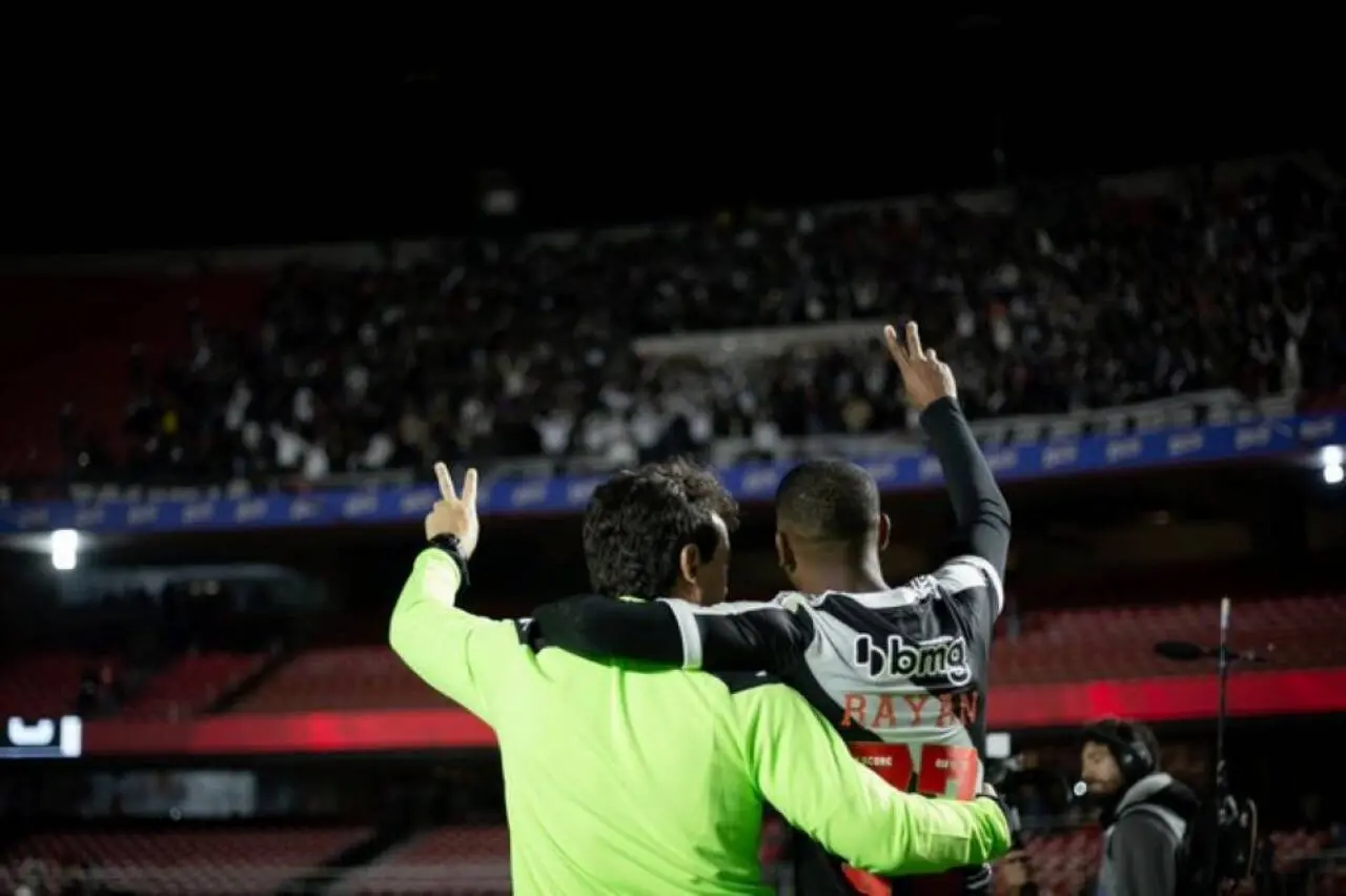 Fernando Diniz e Rayan