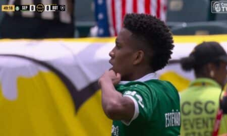 Gol de Estevão anulado pela arbitragem