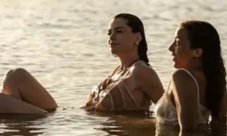 Jânia e Otília em 'Guerreiros do Sol'