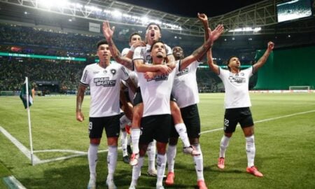 Jogadores do Botafogo