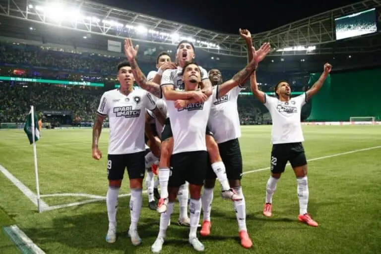 Jogadores do Botafogo