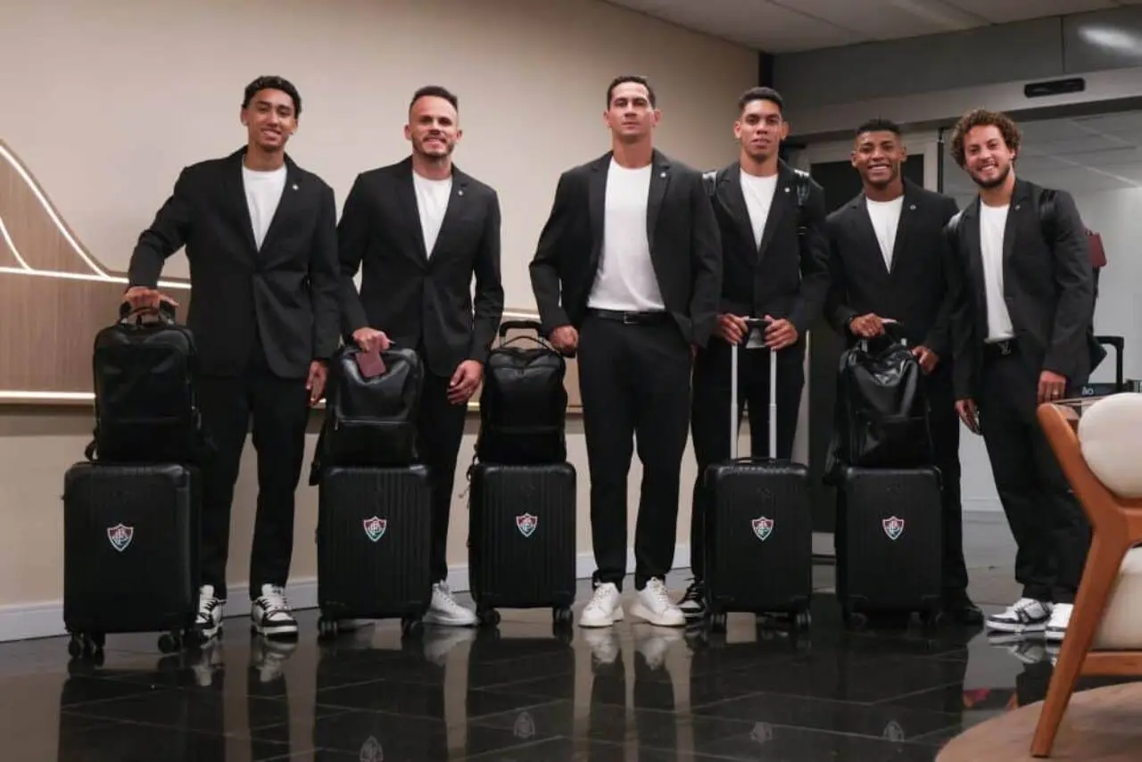 Jogadores do Fluminense