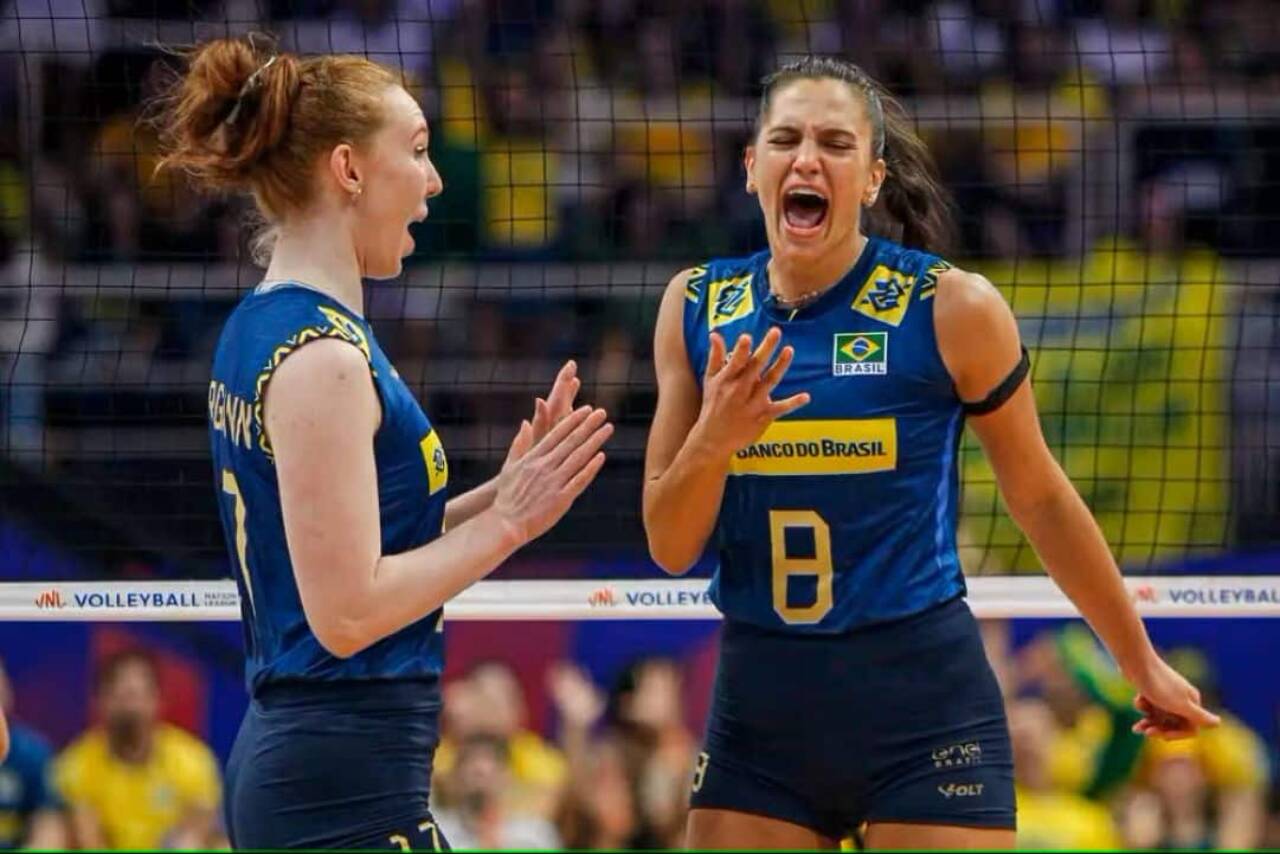 Brasil x República Dominicana: onde assistir ao jogo da VNL feminina às 10h