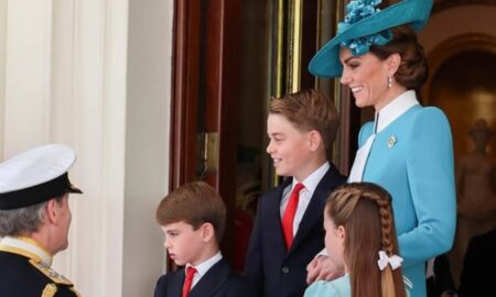Kate and her children