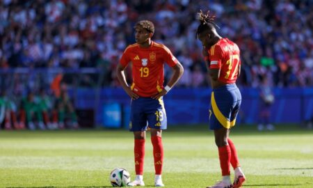 Lamine Yamal e Nico Williams