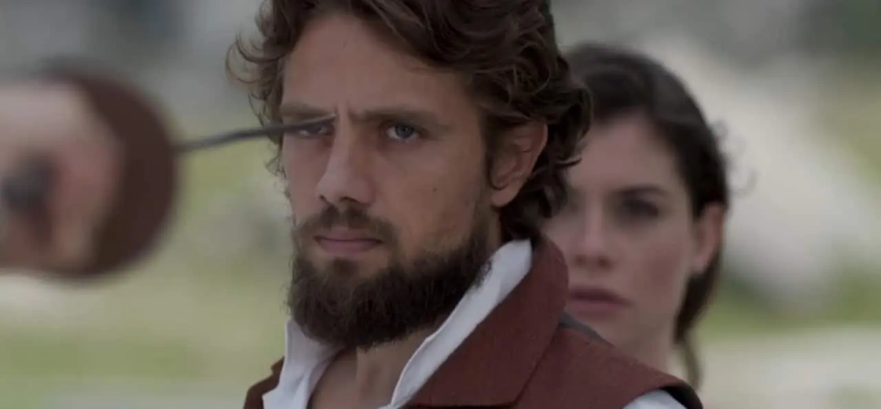 Lívia (Aline Moraes) e Felipe (Rafael Cardoso) em Além do Tempo