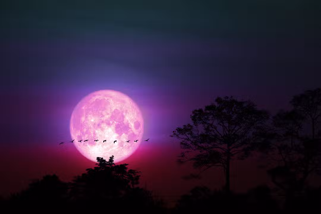 Lua Cheia de junho (Lua de Morango)
