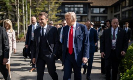 Macron e Trump