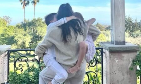 Meghan Markle com os filhos